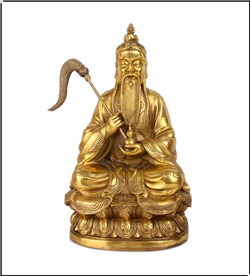 三清人物銅像客廳工藝品 三清人物銅像客廳工藝品