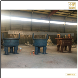 室內(nèi)銅鼎擺件 室內(nèi)銅鼎擺件