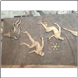 人物運(yùn)動(dòng)銅浮雕 人物運(yùn)動(dòng)銅浮雕
