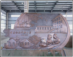 學(xué)校銅浮雕定制 學(xué)校銅浮雕定制