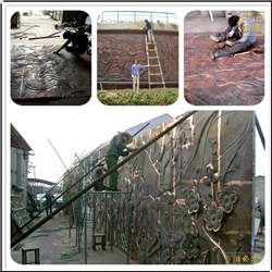 室外大型浮雕鑄造 室外大型浮雕鑄造