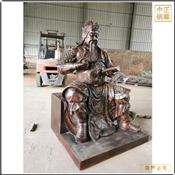 大型九龍銅關(guān)公 大型九龍銅關(guān)公