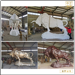 6米大型開(kāi)荒銅牛鑄造廠家