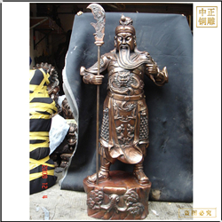 落地大號關二爺銅像 落地大號關二爺銅像