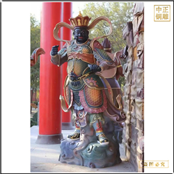 大型寺廟鑄銅四大天王佛像 大型寺廟鑄銅四大天王佛像