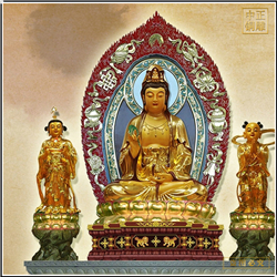 觀世音菩薩銅佛像 觀世音菩薩銅佛像