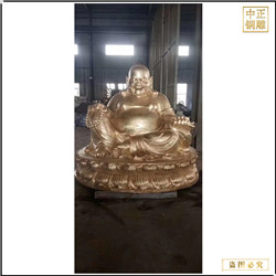 坐蓮花彌勒佛銅像 坐蓮花彌勒佛銅像