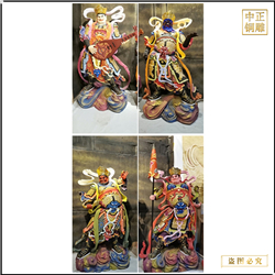 2米四大天王銅雕廠 2米四大天王銅雕廠