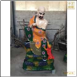 十八羅漢站像銅佛像