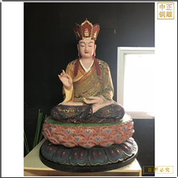 鑄銅地藏王佛像坐像 鑄銅地藏王佛像坐像