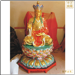 坐蓮花地藏王佛像鑄造 坐蓮花地藏王佛像鑄造
