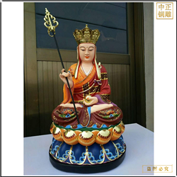 坐像地藏王菩薩銅像 坐像地藏王菩薩銅像