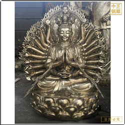 定制千手觀音菩薩銅像 定制千手觀音菩薩銅像