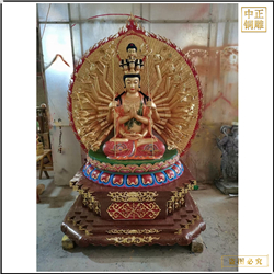 千手觀音菩薩銅像定做 千手觀音菩薩銅像定做