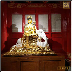 文殊普賢銅佛像雕塑報價 文殊普賢銅佛像雕塑報價