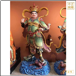 寺廟四大天王銅佛像定制 寺廟四大天王銅佛像定制