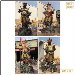 寺廟鑄銅四大天王佛像鑄造 寺廟鑄銅四大天王佛像鑄造
