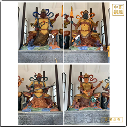 3米四大天王佛像銅雕 3米四大天王佛像銅雕