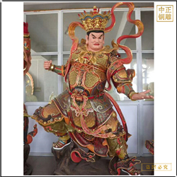 黃銅四大天王銅像鑄造 黃銅四大天王銅像鑄造