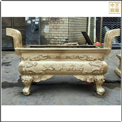 長方形銅香爐定制 長方形銅香爐定制