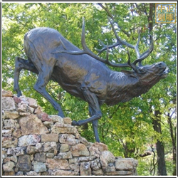 鑄銅鹿雕塑廠家 鑄銅鹿雕塑廠家