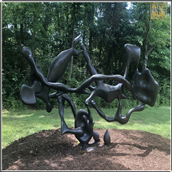 抽象園林人物玩耍銅雕 抽象園林人物玩耍銅雕