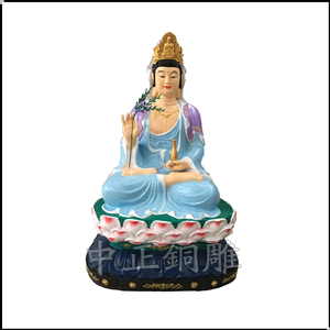 大型彩繪觀音雕塑 大型彩繪觀音雕塑
