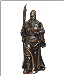 招財(cái)關(guān)公銅雕 招財(cái)關(guān)公銅雕