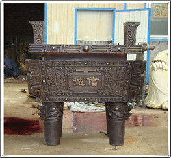 誠信銅鼎定做 誠信銅鼎定做