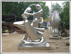 舞蹈不銹鋼雕塑 舞蹈不銹鋼雕塑