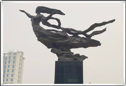 廣場(chǎng)女媧雕塑