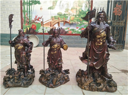 持刀關公銅像 持刀關公銅像