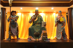 關公夜讀春秋雕塑 關公夜讀春秋雕塑