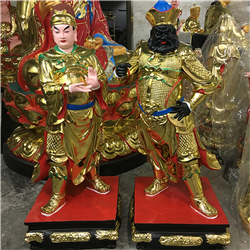 銅雕關公像 銅雕關公像