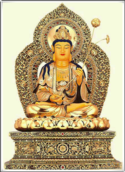 青銅觀音佛像 青銅觀音佛像